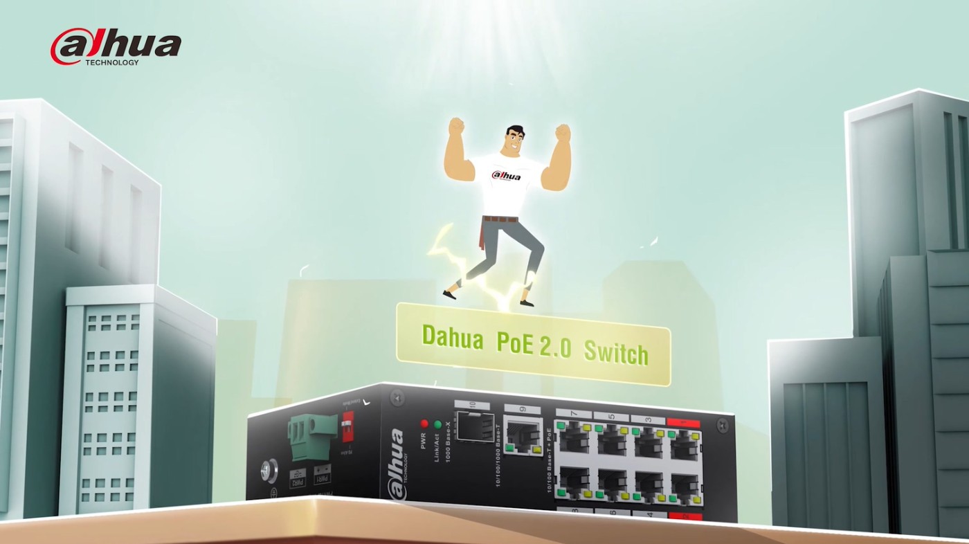Switch Dahua PoE DH-PFS3006-4ET-60 PoE2.0